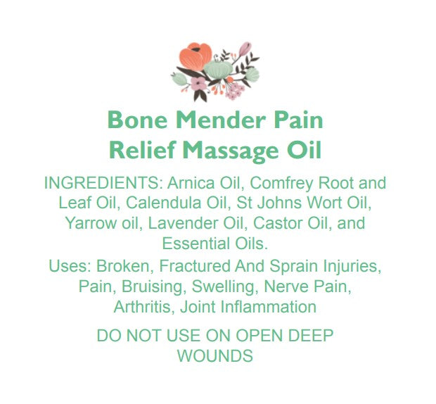 Bone Mender Massage Oil