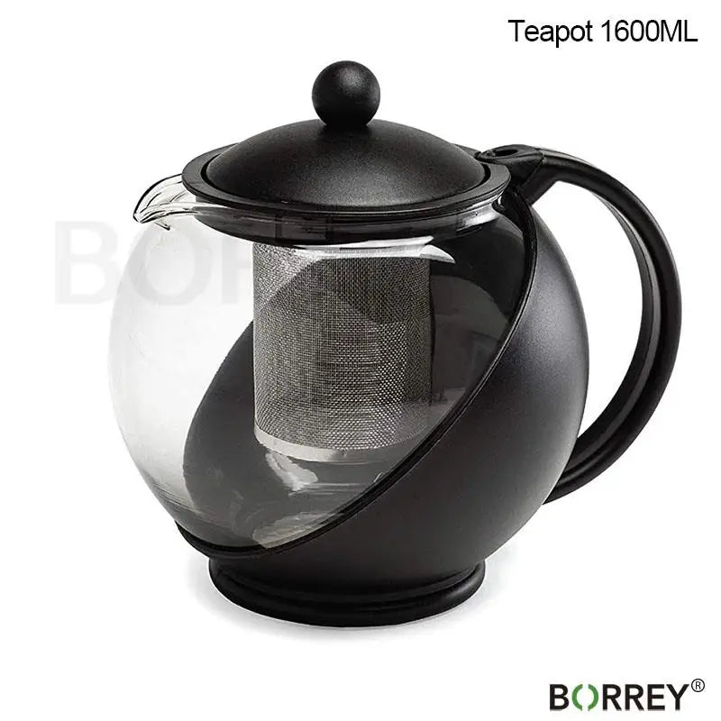 BORREY Half Moon Teapot With Removable Infuser