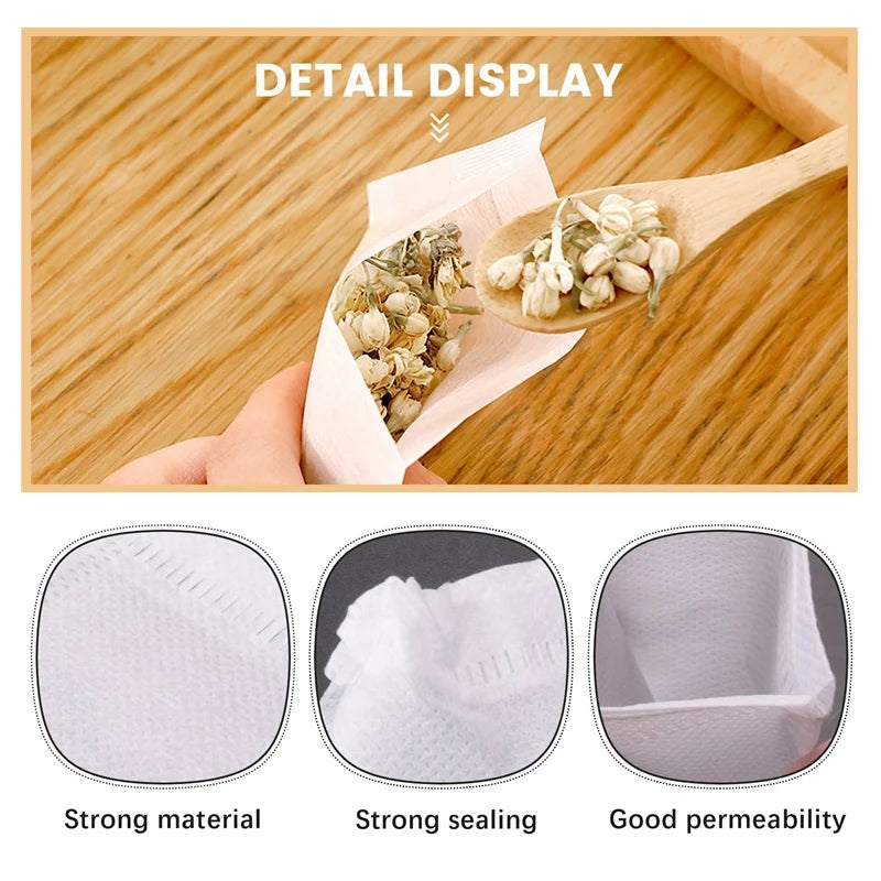 400 Pcs Disposable Tea Filter Bags