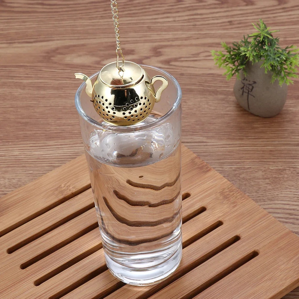 Metal Teapot Shape Loose Tea Infuser