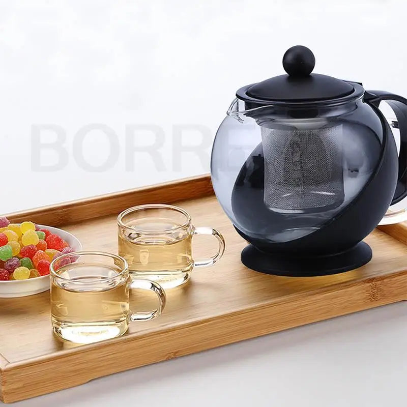 BORREY Half Moon Teapot With Removable Infuser