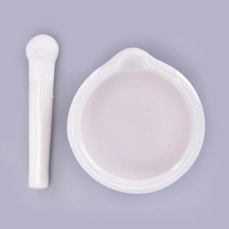 Ceramic Mortar And Pestle Tool Set