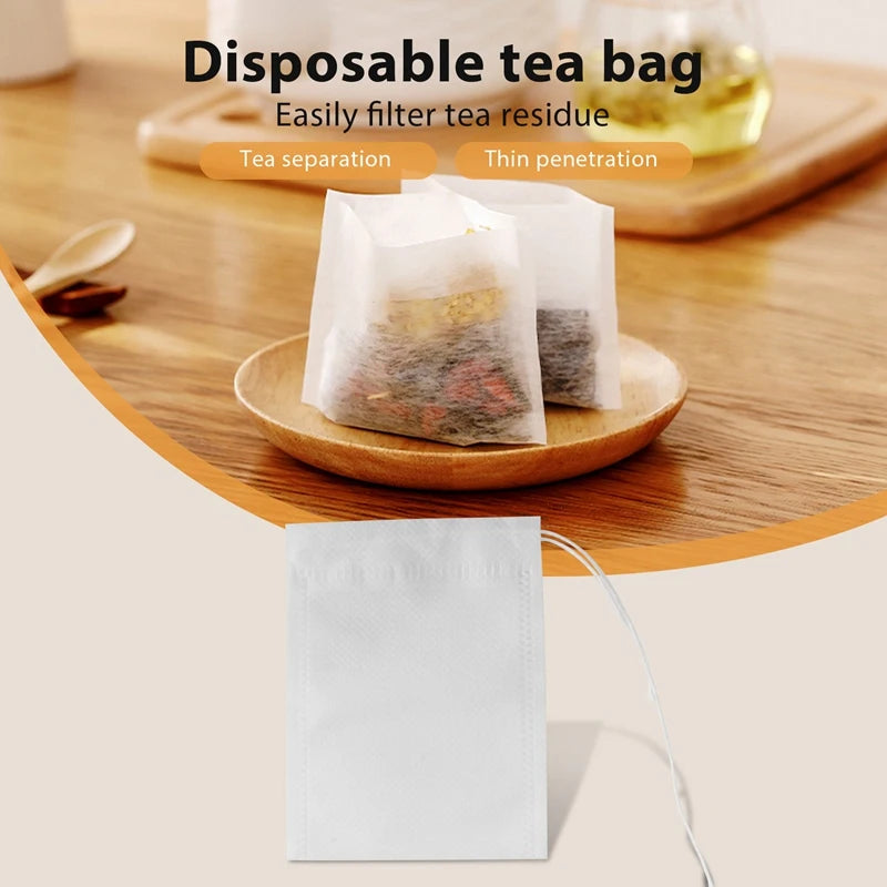 400 Pcs Disposable Tea Filter Bags