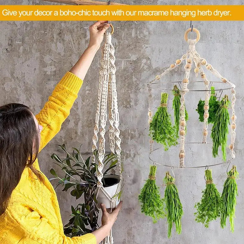 Herb Drying Rack