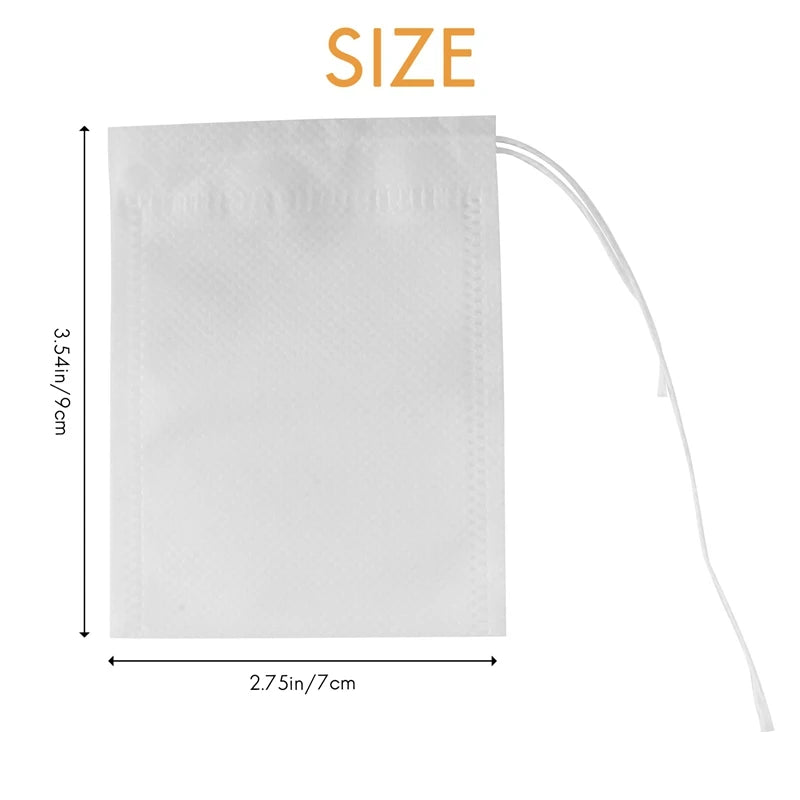 400 Pcs Disposable Tea Filter Bags