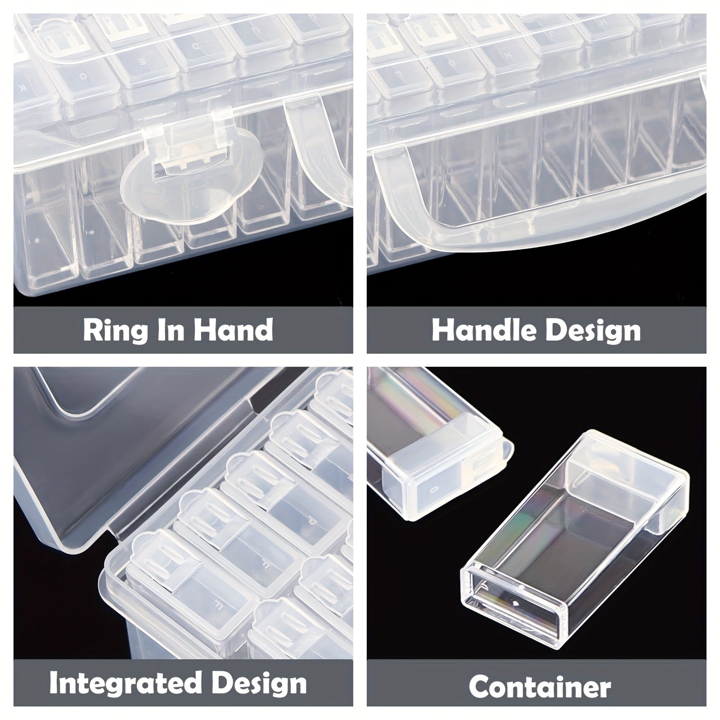 Airtight Storage Organizer With Lid